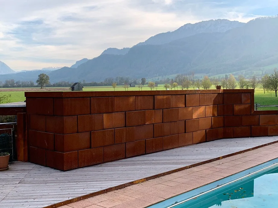 Gartenelement aus Metall